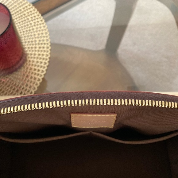 Pre-Loved Authentic Louis Vuitton Coated Canvas Satchel Handbag - Picture 7 of 8